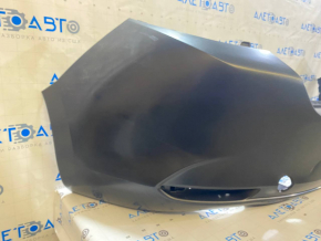 Бампер задний голый Mazda 3 19-26 4d без парктроников под 1 заглушку буксировочного крюка