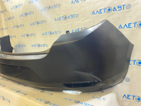 Бампер задний голый Mazda 3 19-26 4d без парктроников под 1 заглушку буксировочного крюка