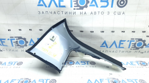 Накладка задней стойки левая Audi A5 F5 18-25 5D черная, потерта