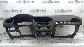 Торпедо передняя панель с AIRBAG VW Tiguan 18-24 черная