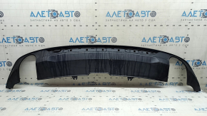 Губа заднего бампера Audi A5 F5 18-19 S-Line под 2 двойных выхлопа, потерта