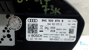 Щиток приборов Audi A5 F5 18-20 малый дисплей, км/ч, миль/ч 73к, царапины