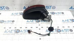 Зеркало боковое правое в сборе VW Tiguan 18-19 6 пинов, поворотник, красное