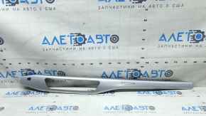 Ornamente panou față dreapta pentru Audi A5 F5 18-25, lemn gri închis, eiche grau natural, quattro