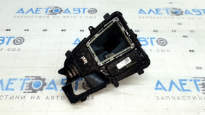 Ручка КПП Audi A5 F5 18-19 с верхней накладкой серой, потерта