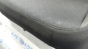 Пассажирское сидение VW Tiguan 18-21 без airbag, ткань черная с серым, под химчистку