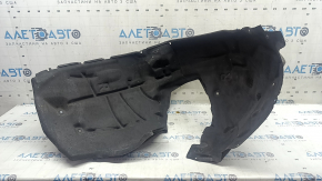 Căptușeala aripii față dreapta spate a modelului Audi A5 F5 18-25 are un suport rupt.