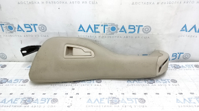 Накладка боковая задних сидений левая Subaru Outback 15-19 кожа бежевая, под химчистку