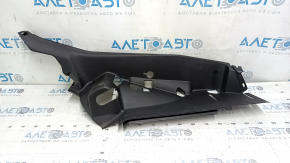 Ornamente montan spate dreapta jos negru pentru Chevrolet Cruze 11-15, zgârieturi