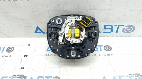 Подушка безопасности airbag в руль водительская Volvo XC90 16-23 черная, царапины