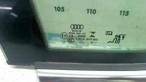 Форточка глухое стекло задняя левая Audi A5 F5 18-25 5D хром, царапины