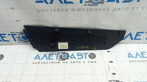 Накладка центральной консоли боковая нижняя задняя левая Volvo XC90 16-25 тип 1, черная
