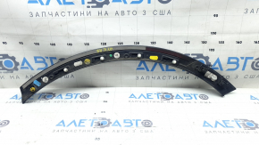 Накладка арки крыла задняя правая Audi Q7 16-19 на кузове под R18-R20, синяя, царапины