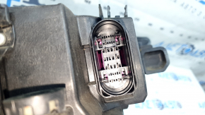 Фара передняя левая в сборе Audi Q7 16-19 LED, скол, выгорел LED