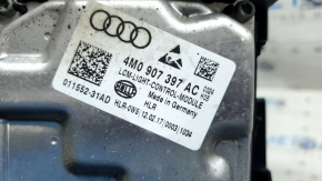 Фара передняя правая в сборе Audi Q7 16-19 LED, под полировку, выгорел LED