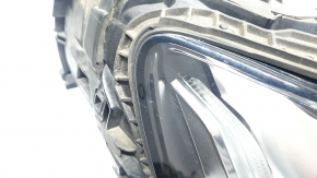 Фара передняя правая в сборе Audi Q7 16-19 LED, под полировку, выгорел LED