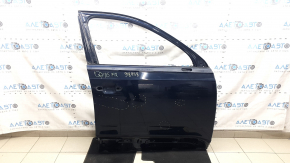 Дверь голая передняя правая Audi Q7 16-19 синий LC5M, царапины, тычка