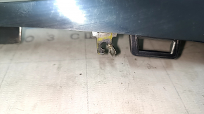 Ornament cromat bară față Mercedes W167 GLE 350 450 20-23, suport rupt, crom decojit, denivelări, nisip