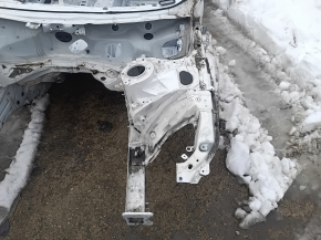 Четверть передняя левая Audi A5 F5 18-25 5D на кузове, белая