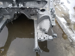 Четверть передняя левая Subaru Forester 25-26 на кузове, серый