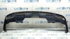Губа заднего бампера Mercedes W167 GLE 350 450 20-26 структура, под фаркоп, под парктроники, царапины, надлом крепления