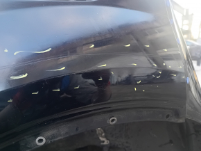 Четверть крыло задняя правая Audi Q7 16-26 на кузове, синяя, царапины, вмятина
