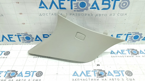 Ornament stâlp spate stânga sus Volvo XC90 16-23, gri, cu dop, zgârieturi