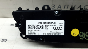 Управление климат-контролем Audi Q7 16-23 с экраном, потерт