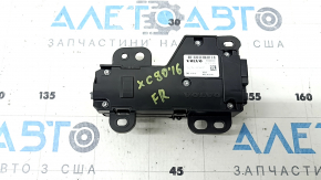Comenzi scaun pasager Volvo XC90 16-26, negru lucios, fără reglare lombară