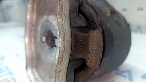 Подрамник задний Audi Q7 16-26 ржавый, микротрещины 2 С/Б редуктора, микротрещины 2 С/Б