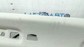 Обшивка потолка Volvo XC90 16-23 под панораму, под 3 ряд, серый, с сетками динамиков и микрофонами, под химчистку, оторваны крепления, окислена фишка