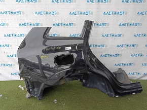 Четверть крыло задняя правая Volvo XC60 18-26 отпилена, черная, тычки, вмятина