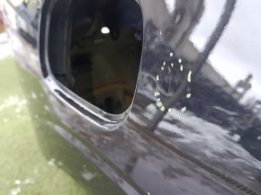 Четверть крыло задняя правая Volvo XC60 18-26 отпилена, черная, тычки, вмятина