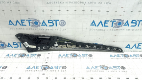 Moldură pentru ornamentul panoului ușii stânga față a unui Volvo XC90 16-21, lemn de mesteacăn, cu memorie a scaunului, iluminare din spate, zgârieturi