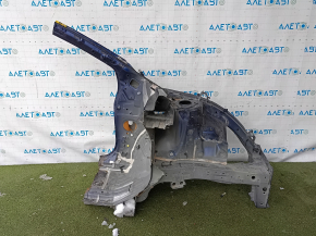 Четверть передняя левая Honda CRV 20-22 hybrid отпилена, синяя, без порога