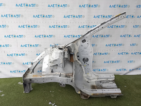 Четверть передняя правая Honda CRV 17-22 отпилена, белая