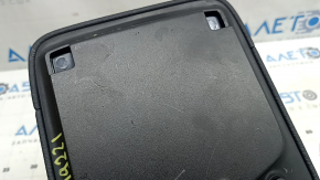 Cotieră consolă centrală Volvo XC90 16-26, piele neagră, zgârieturi pe plastic