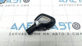 Ручка КПП Volvo XC90 16-22 кожа черная, хром, царапины