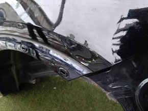 Четверть крыло задняя левая Mercedes W167 GLE 350 450 20-26 отпилена, с центральной стойкой, черная, вмятина, тычки
