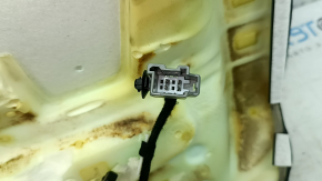 Tapițerie scaun pasager Volvo XC90 16-26, piele neagră, încălzită, cutată