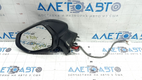 Зеркало боковое левое в сборе Toyota Camry v70 18-24 7 пинов, поворотник, BSM, черное