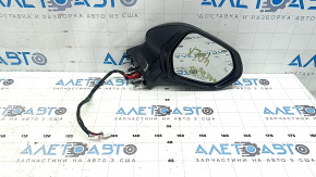 Зеркало боковое правое в сборе Toyota Camry v70 18-24 7 пинов, поворотник BSM, черное