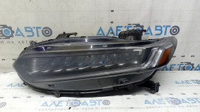 Фара передняя левая Honda Accord 18-22 Touring, hybrid, под полировку
