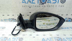 Зеркало боковое правое в сборе Honda Accord 18-22 8 пинов BSM, подогрев, поворотник, графит