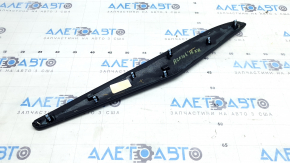 Ornamente consolă centrală dreapta Honda Accord 18-22, partea superioară, piele neagră
