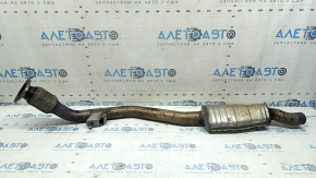 Выпускная трасса средняя часть правая Audi Q7 16-19 3.0T надорвана сетка