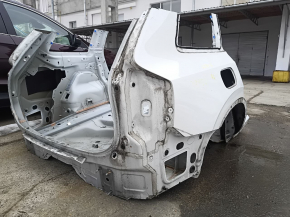 Четверть крыло задняя правая Volvo XC90 16-26 на кузове, белая, тычки