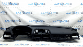 Торпедо передняя панель с AIRBAG Honda Accord 18-22 черная, под проекцию