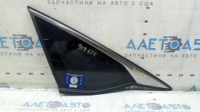 Форточка глухое стекло задняя левая Honda Accord 18-22 хром