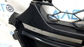 Решетка радиатора Honda Accord 18-20 черный глянец, сколы, царапины, незаводские отверстия